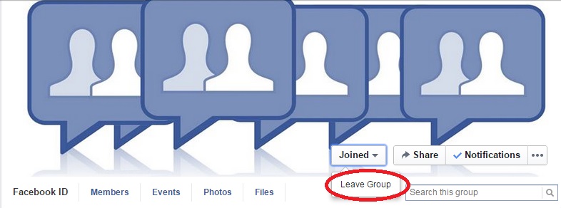 How to leave a Facebook group?